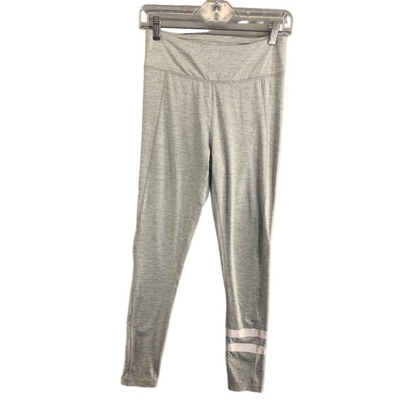 Women's Teens Girls IVORY ELLA Esma Elephant Logo Leggings Gray Sz M EUC